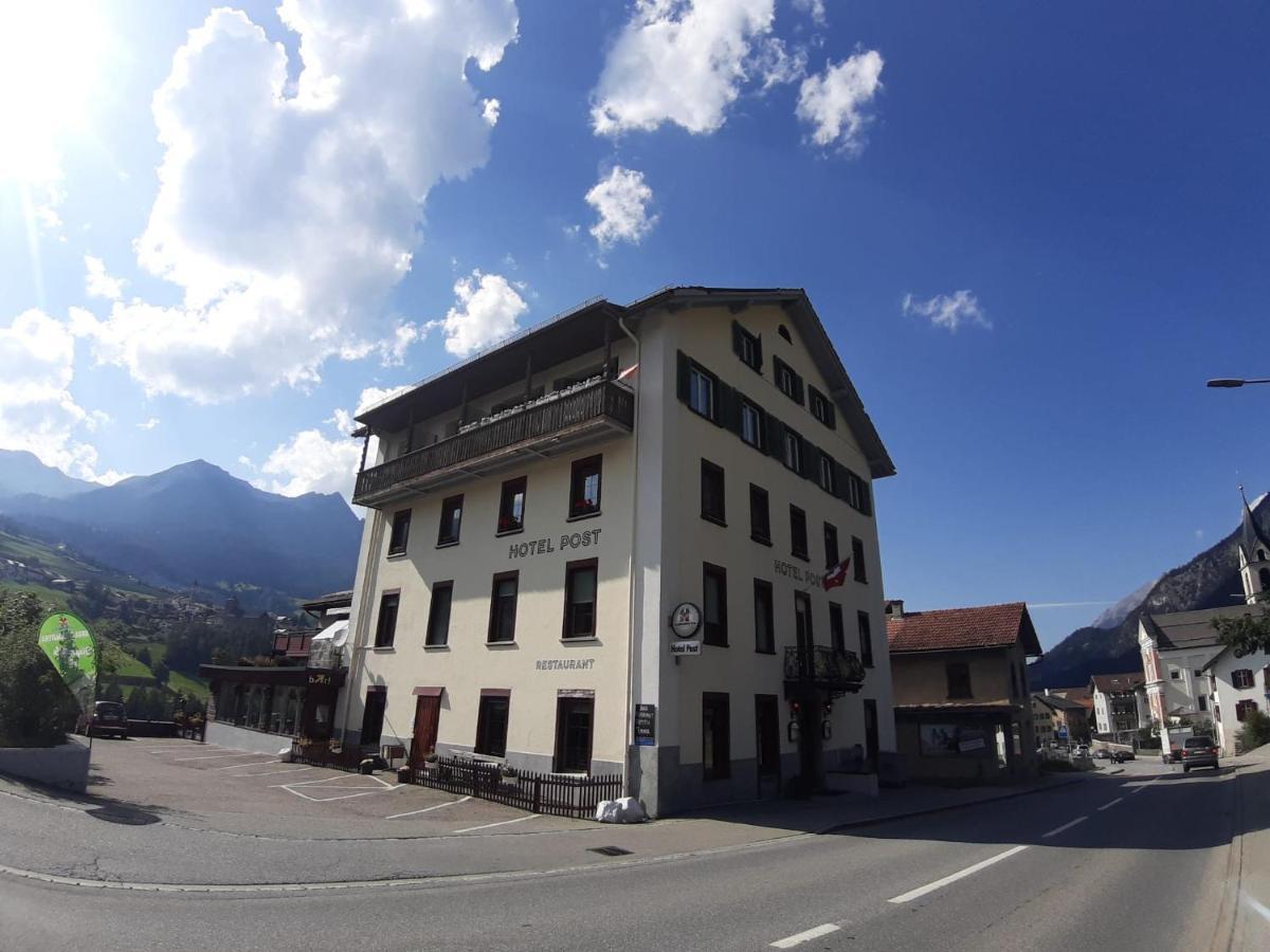 Hotel Post Cunter Savognin Buitenkant foto