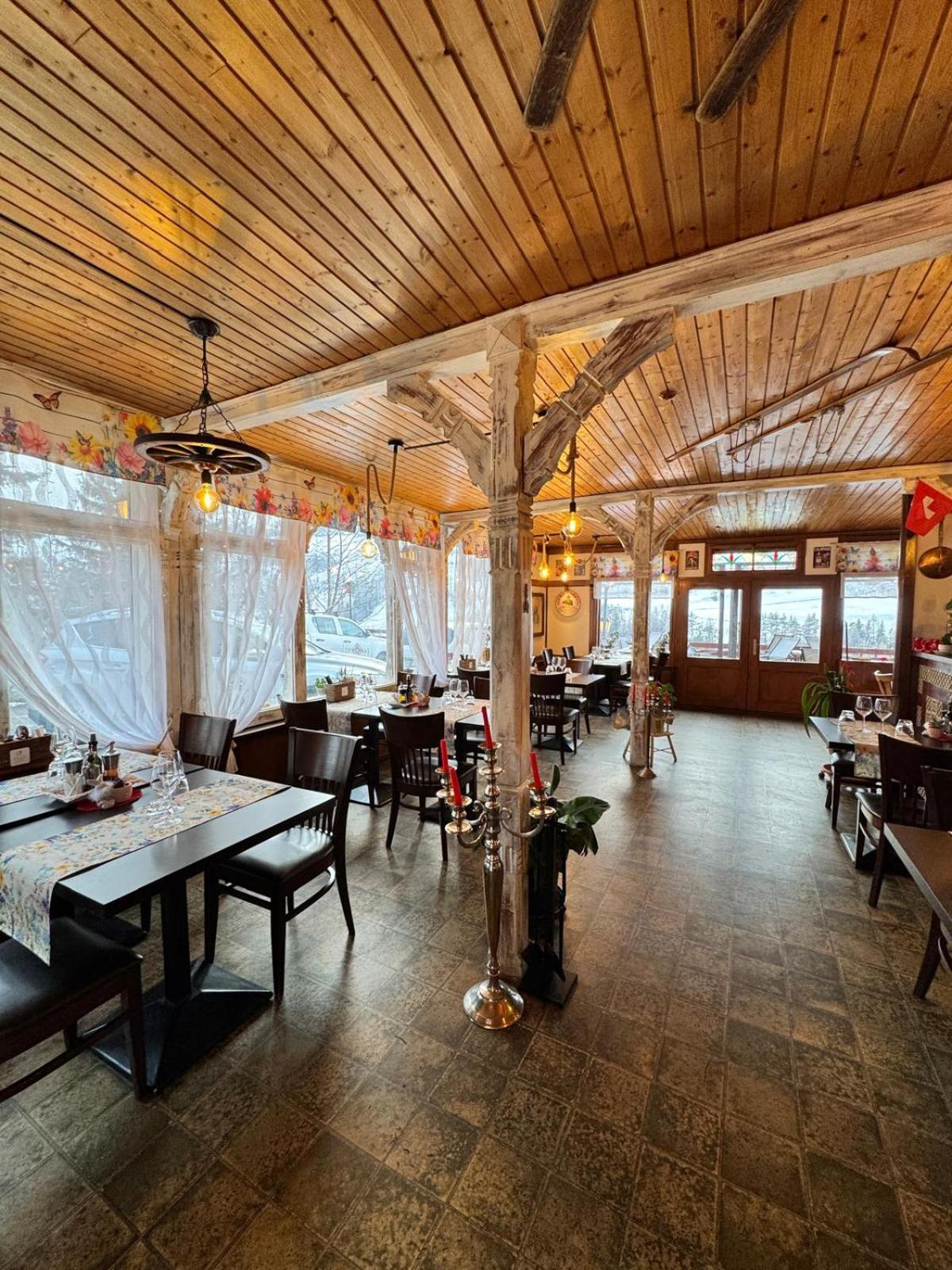 Hotel Post Cunter Savognin Buitenkant foto